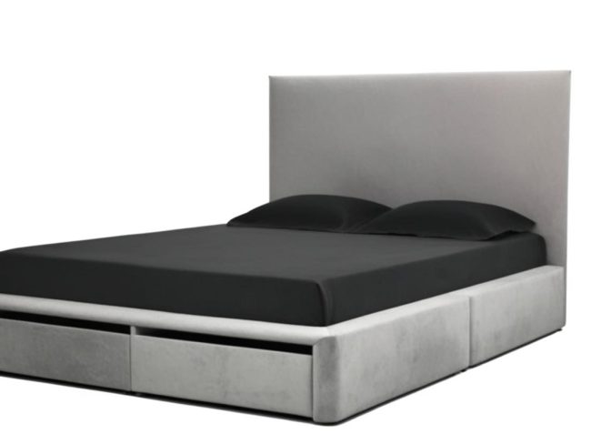 Laguna Bedroom Storage Set - Headboard & Base