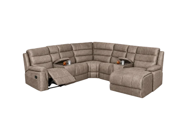 Harrington Corner Chaise Recliner Suite – 1 Action, 2 Consoles